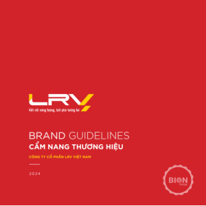 dự án thiết kế logo nhận diện thương hiệu LRV