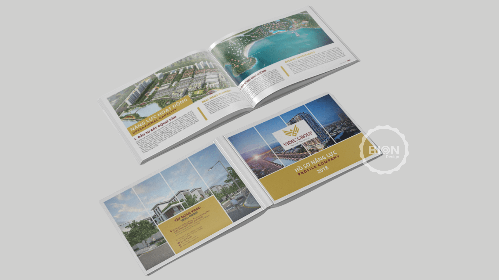 dự án thiết kế hồ sơ năng lực videc group
