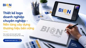 Thiết kế logo doanh nghiệp chuyên nghiệp - Nền tảng xây dựng thương hiệu bền vững dd