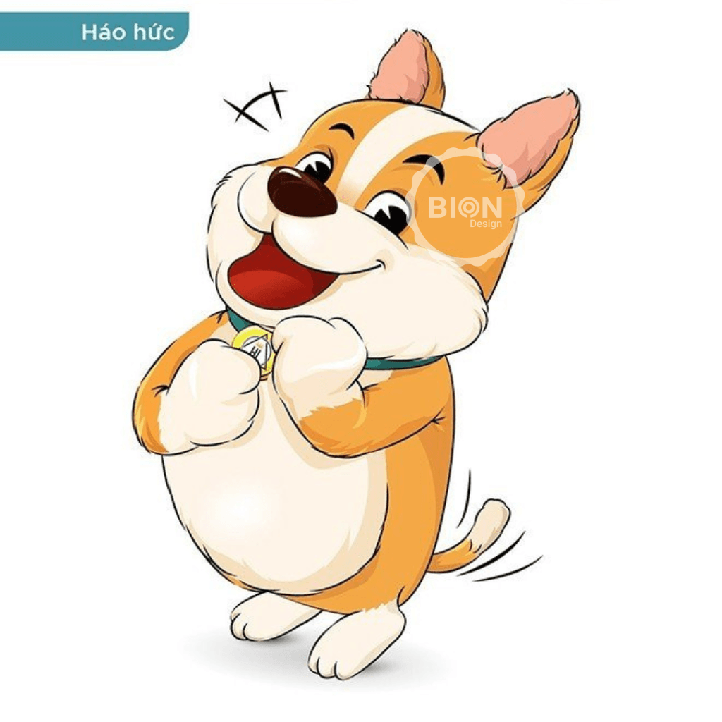dự án thiết kế mascot HL Mobile