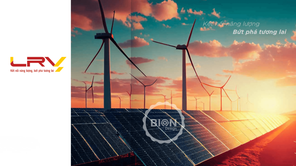dự án thiết kế logo nhận diện thương hiệu LRV