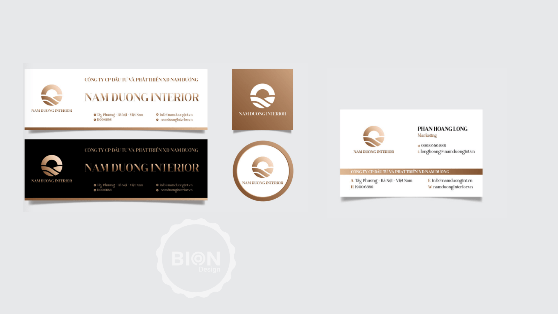 dịch vụ thiết kế logo- nhận diện thương hiệu nam dương