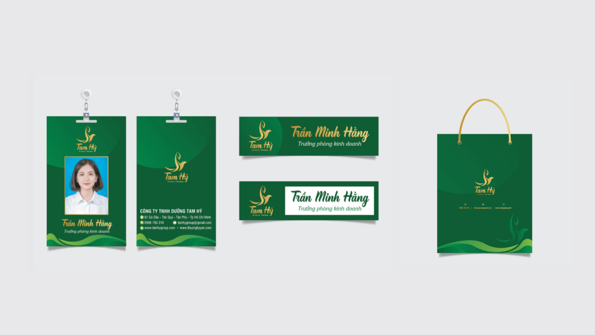 dịch vụ thiết kế logo- nhận diện thương hiệu tam hỷ
