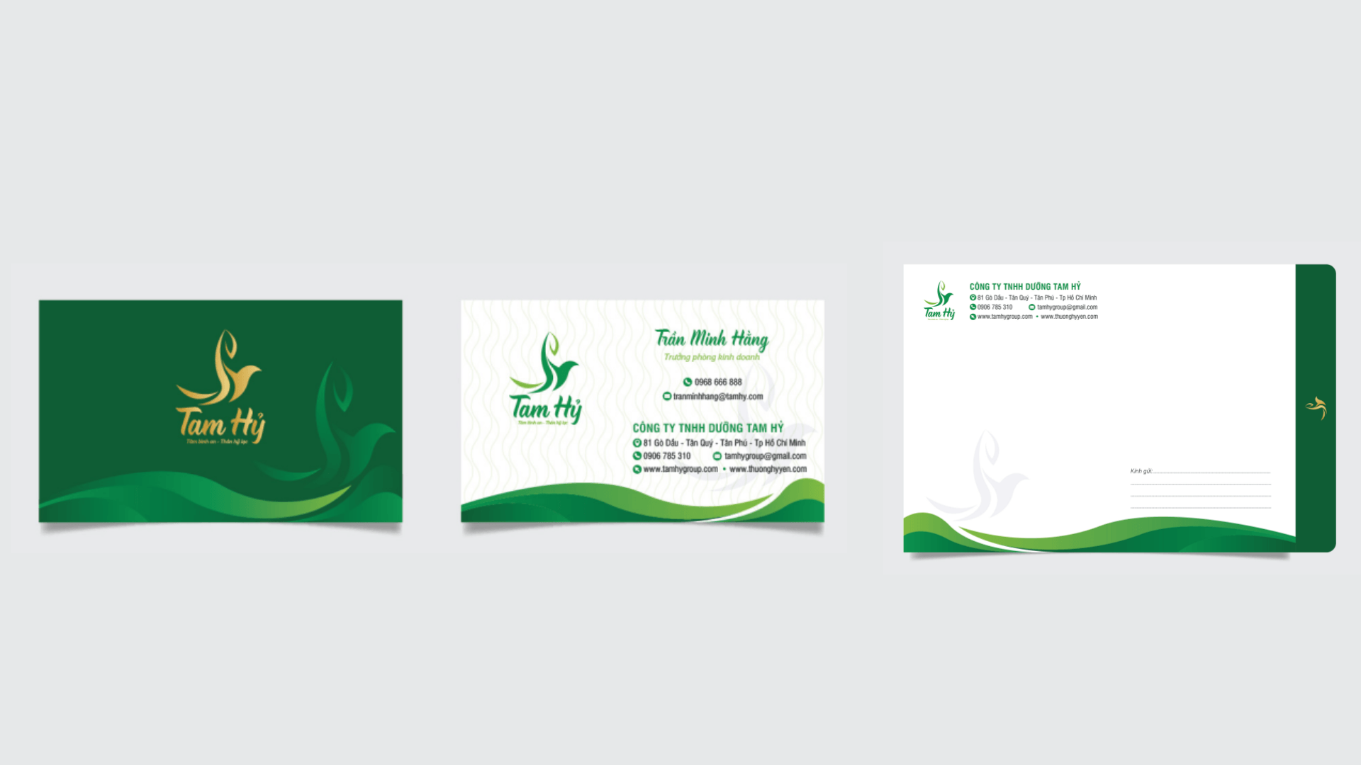 dịch vụ thiết kế logo- nhận diện thương hiệu tam hỷ