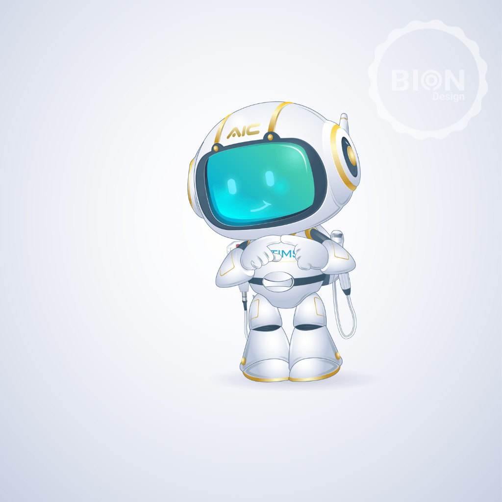 dự án thiết kế mascot AIC utimis