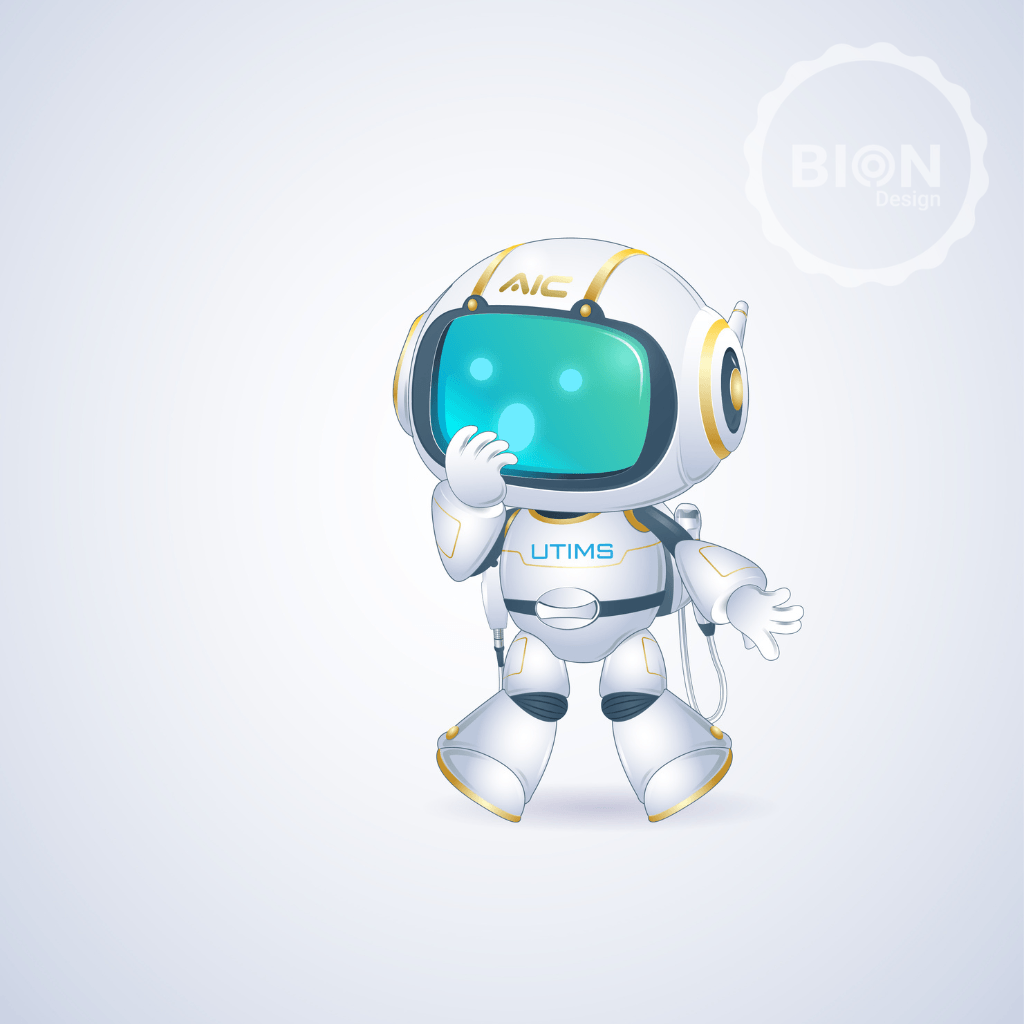 dự án thiết kế mascot AIC utimis
