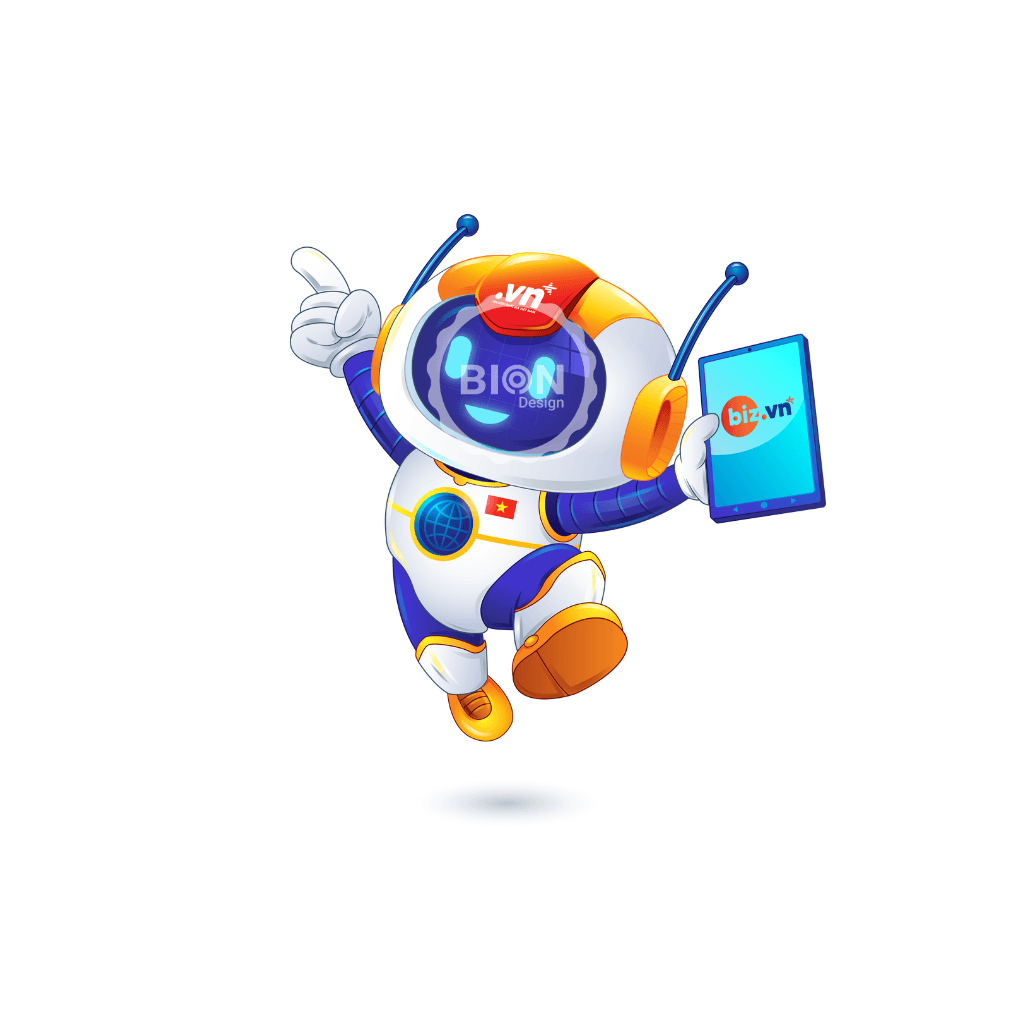dự án thiết kế mascot tên miền quốc gia VN