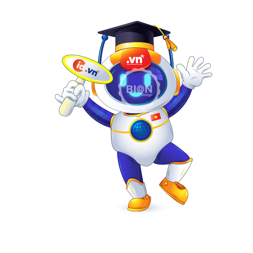 dự án thiết kế mascot tên miền quốc gia VN
