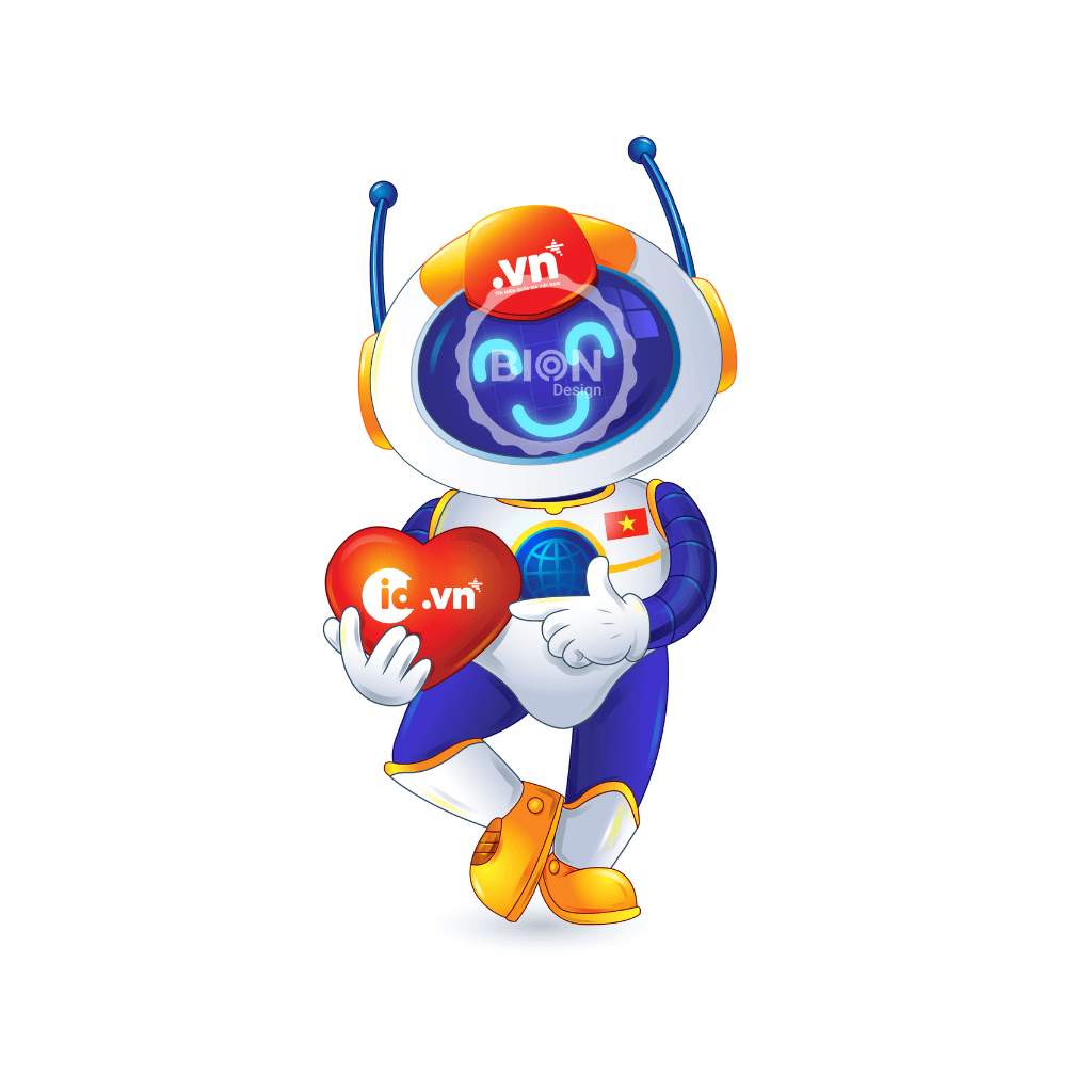 dự án thiết kế mascot tên miền quốc gia VN