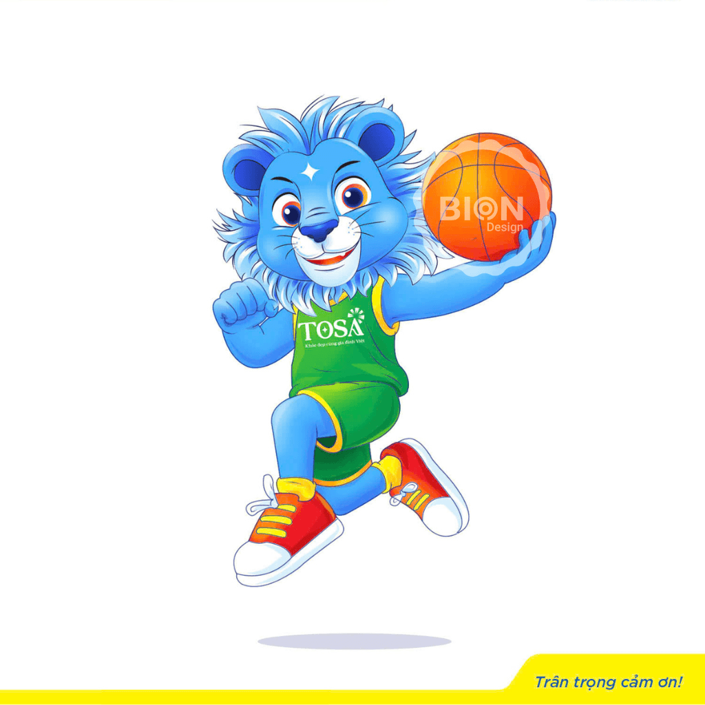 dự án thiết kế mascot tosa