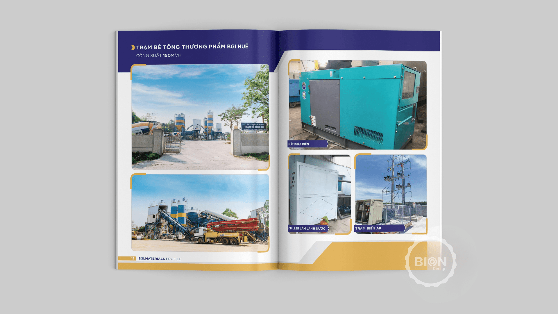 dự án thiết kế hồ sơ năng lực BGI