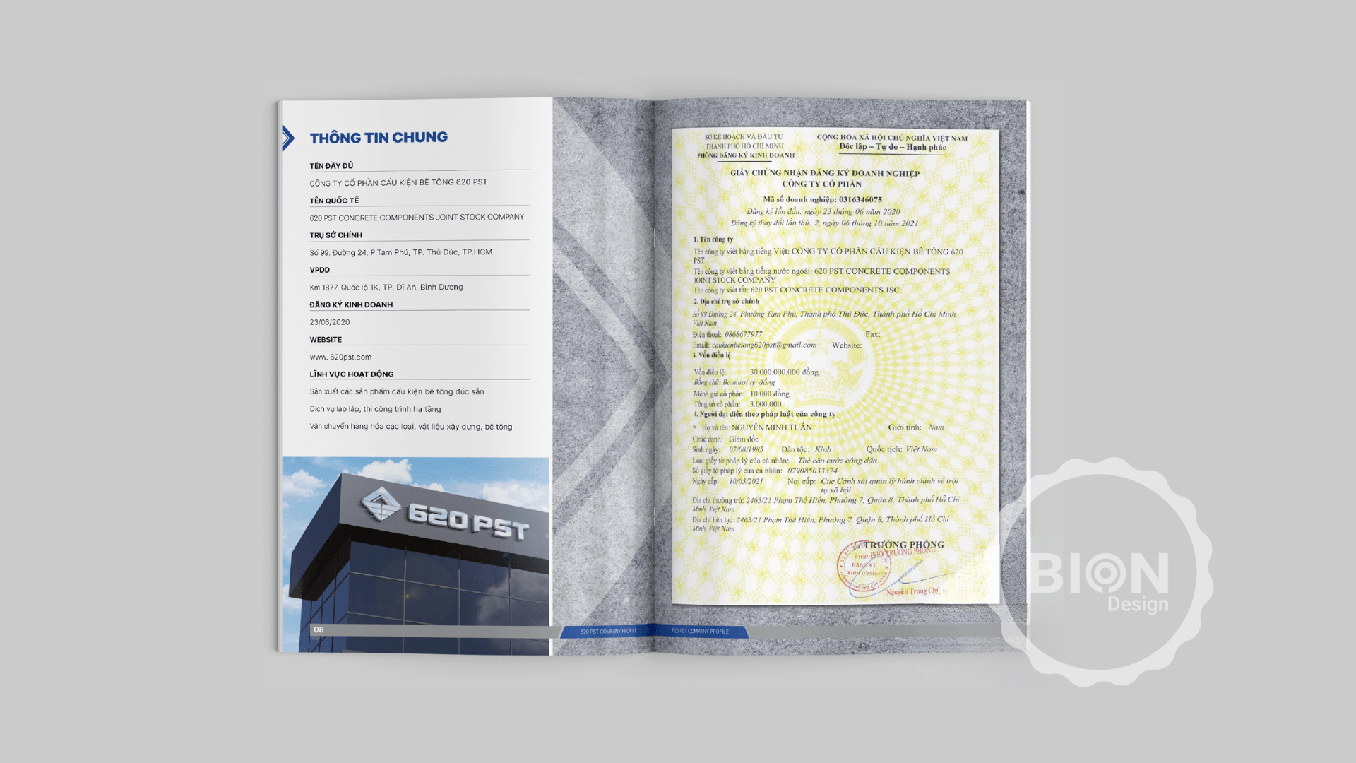 dự án profile PST