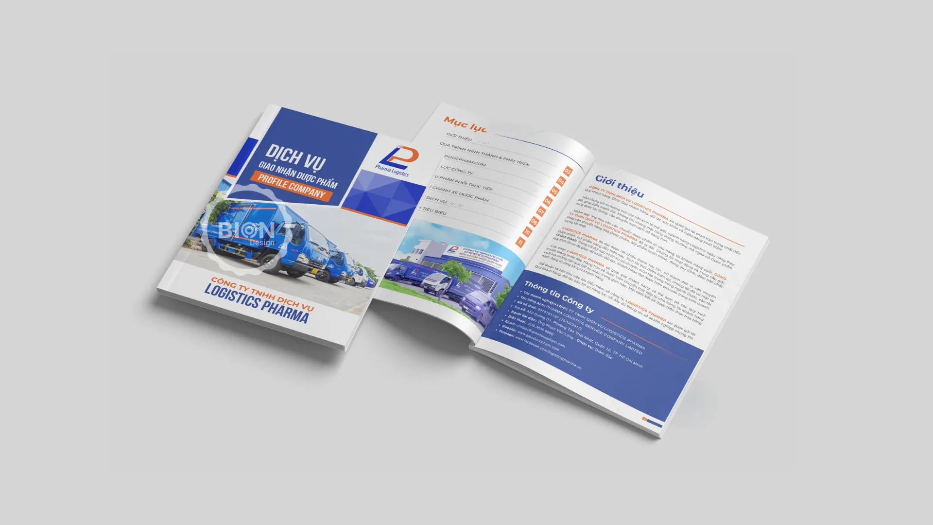 dự án profile Pharma