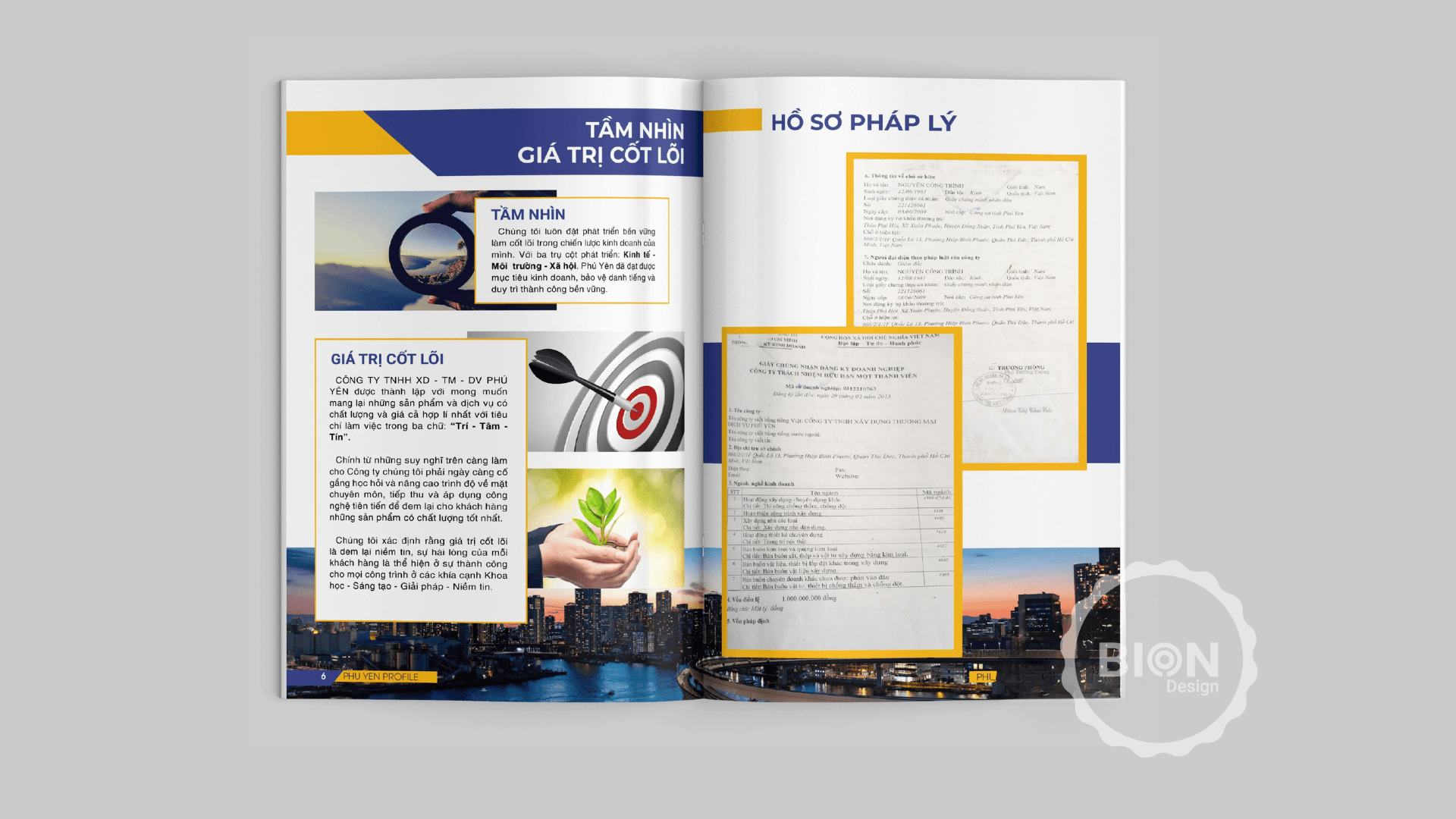 dự án profile Phú Yên